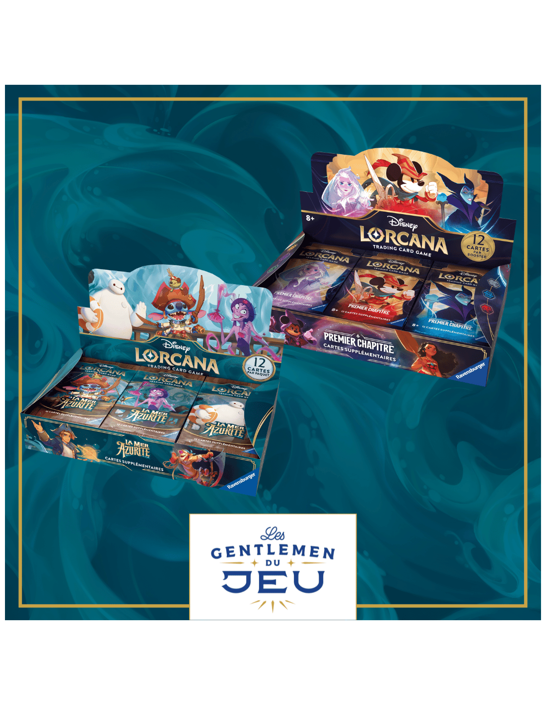 Disney Lorcana Bundle Display Chapitre Chapitre Disney Lorcana