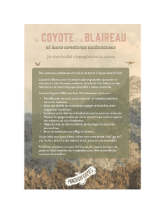 Le Coyote et le Blaireau - Jeux de Rôles - Jeux 2 Joueurs - visuel de la couverture 2
