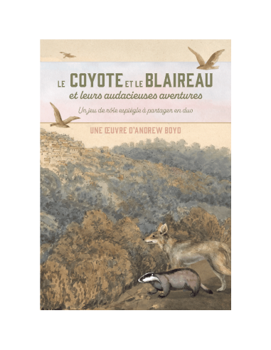 Le Coyote et le Blaireau - Jeux de Rôles - Jeux 2 Joueurs - visuel de la couverture