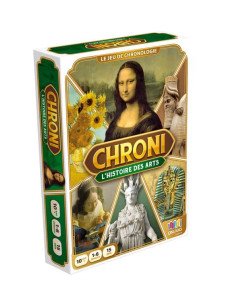 Chroni 2023 : L'histoire des Arts - Jeux de société - Jeux Familiaux - visuel de la boîte
