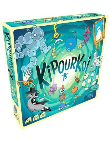 Kipourkoi - jeu enfant - montres - coopératif - deviner - boite