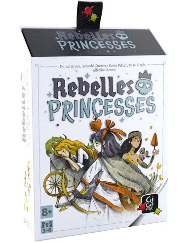 Princesses rebelles - jeu de pli - Prince - Fenimisme - Boite - Cartes