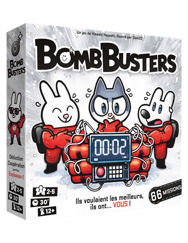 Bomb Busters - Jeux de société - Jeux Coopératifs - visuel de la boîte