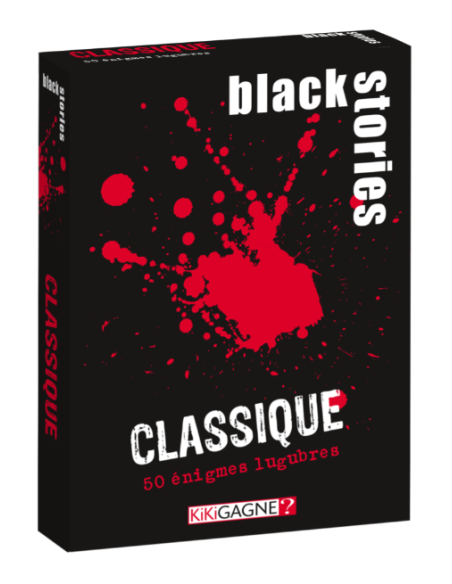 Black Stories - Jeux de société - Jeux d'Enquêtes - visuel de la boîte Black Stories - Jeux de société - Jeux d'Enquêtes - visuel de la boîte