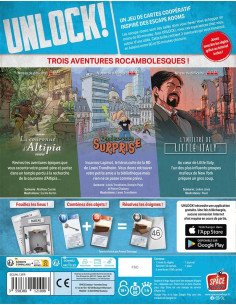 Unlock! Risky Adventures - Jeux de société - Jeux d'Enquêtes - visuel de la boîte 2