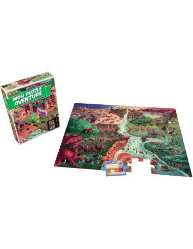 Mon Puzzle Aventure : Terre Ocre - Puzzle Enquête Jeu Enfant Cherche et Trouve Intérieur jeu