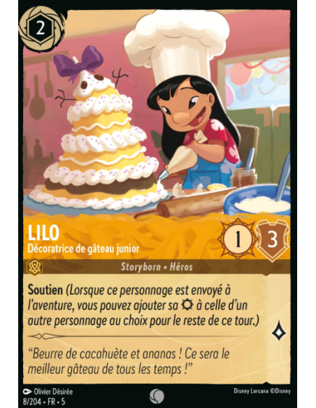S5 - 008/204 - Lilo – Décoratrice de gâteau junior
