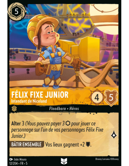 S5 - 012/204 - Felix Fix Jr. - Intendant de Niceland