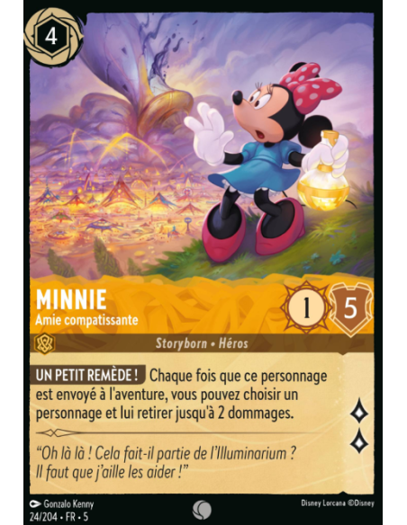 S5 - 024/204 - Minnie Mouse - Amie compatissante