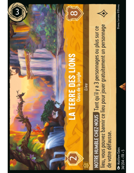 S5 - 034/204 - La Terre des Lions – Oasis de la jungle