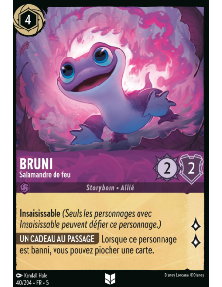 S5 - 040/204 - Bruni – Salamandre de feu
