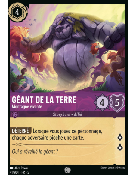 S5 - 041/204 - Géant de la Terre – Montagne vivante