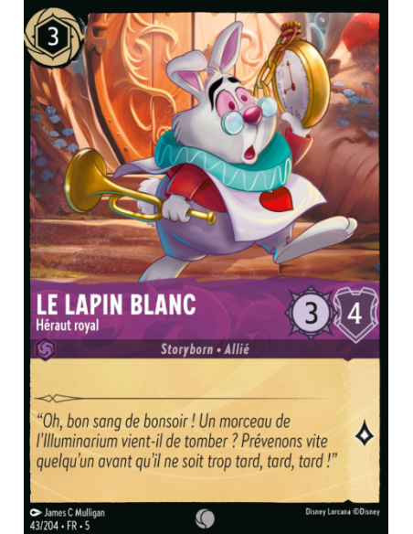 S5 - 043/204 - Lapin Blanc – Héraut royal