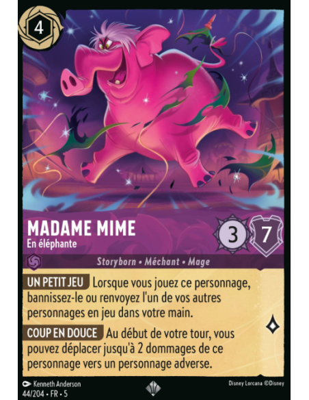 S5 - 044/204 - Madame Mime – En éléphant
