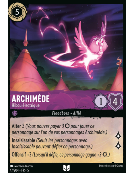 S5 - 047/204 - Archimède – Hibou électrique
