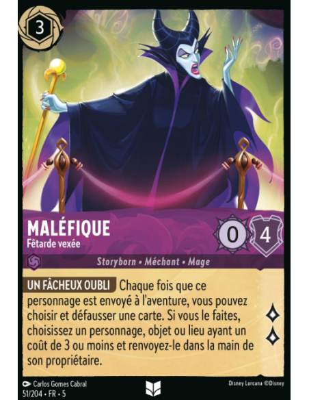 S5 - 051/204 - Maléfique – Fêtard vexée