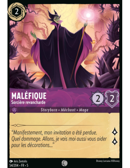 S5 - 054/204 - Maléfique – Sorcière revancharde