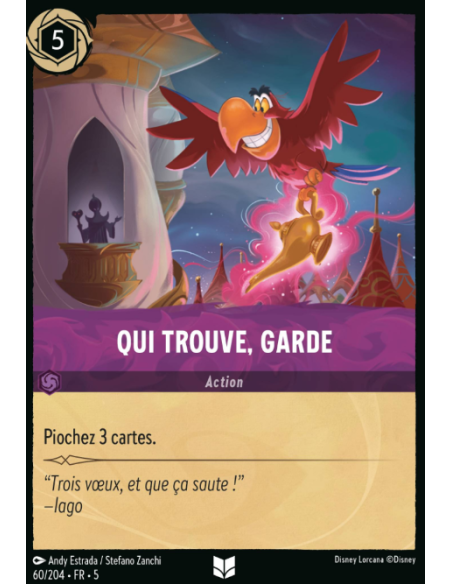 S5 - 060/204 - Qui Trouve, Garde