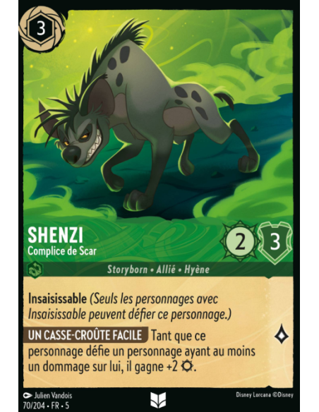 S5 - 070/204 - Shenzi -Complice de Scar