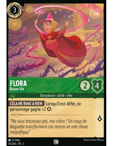 S5 - 075/204 - Flora – Bonne fée