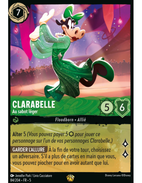 S5 - 084/204 - Clarabelle – Au sabot léger
