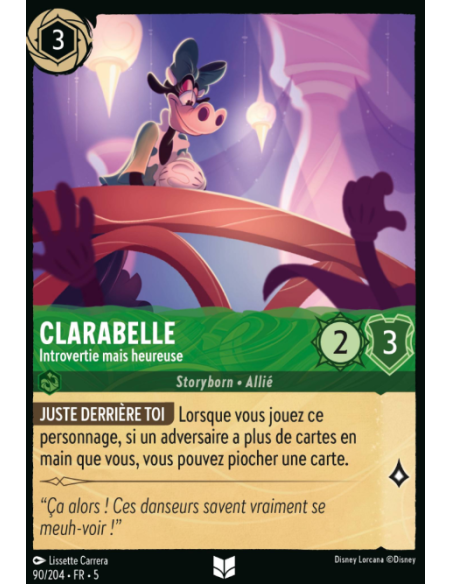 S5 - 090/204 - Clarabelle – Introvertie mais heureuse