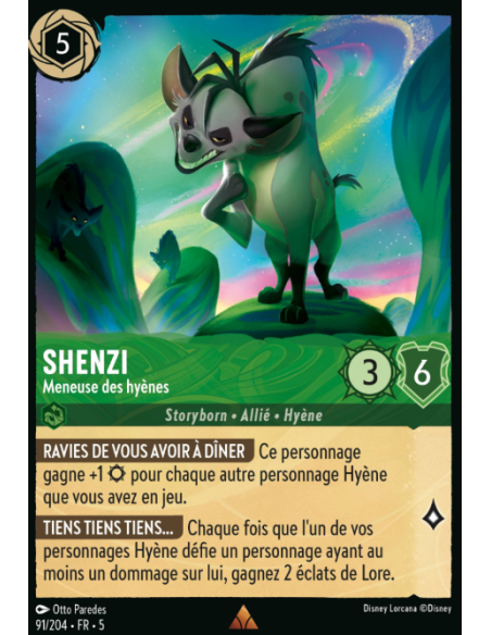 S5 - 091/204 - Shenzi – Meneuse des hyènes