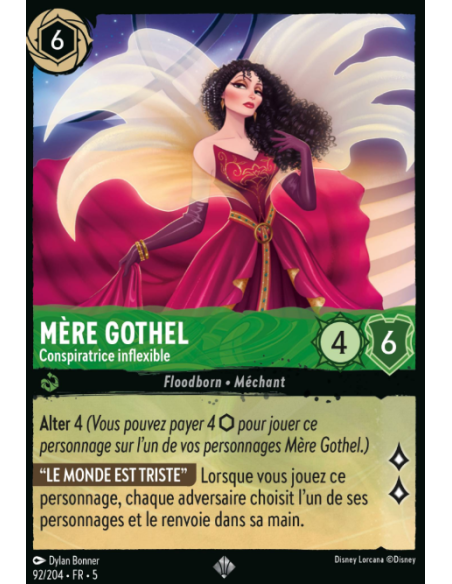 S5 - 092/204 - Mère Gothel – Conspiratrice inflexible