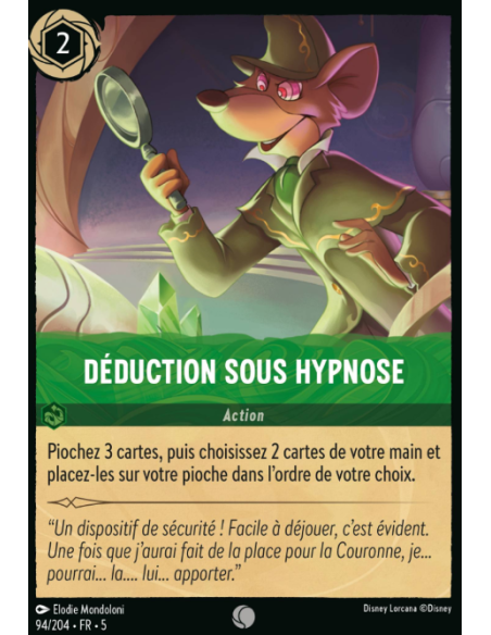 S5 - 094/204 - Déduction sous hypnose