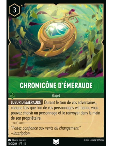 S5 - 100/204 - Chromicône d’Emeraude