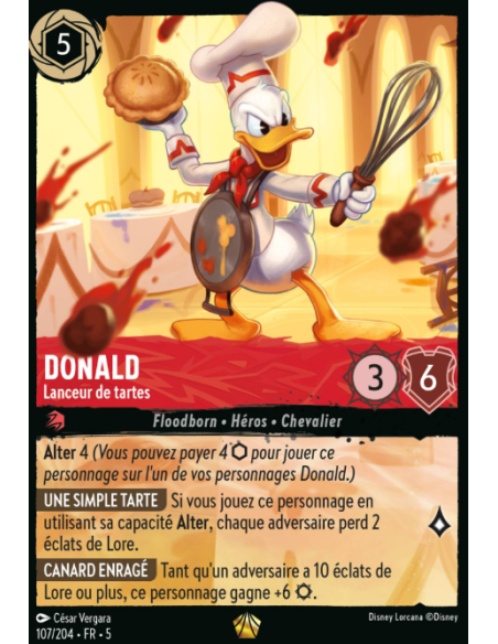 S5 - 107/204 - Donald – Lanceur de tartes