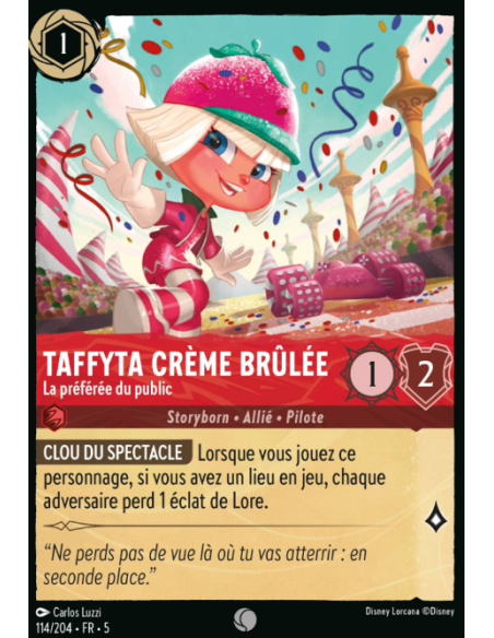 S5 - 114/204 - Taffyta Crème Brûlée – la préférée du public