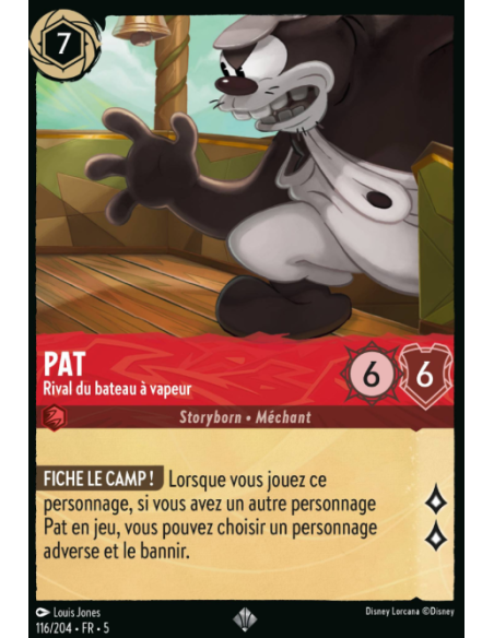 S5 - 116/204 - Pat – Rival du bateau à vapeur