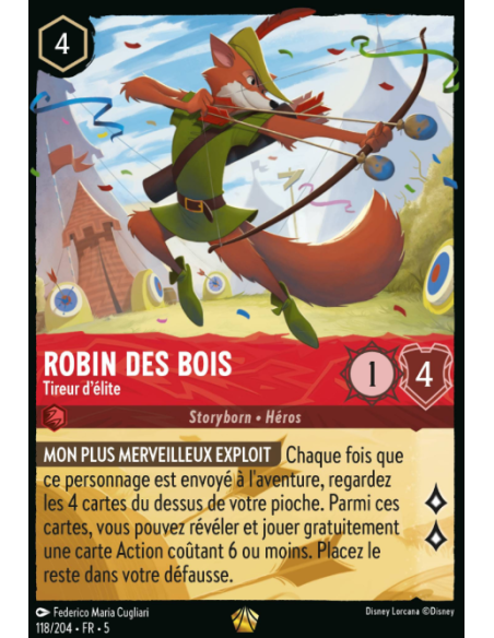 S5 - 118/204 - Robin des bois – Tireur d’élite