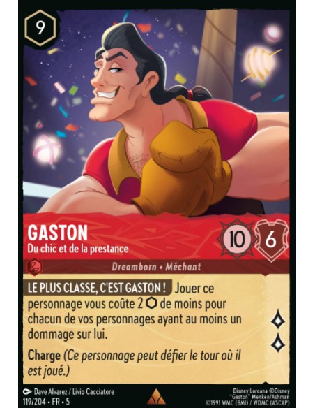 S5 - 119/204 - Gaston – Du chic et de la prestance