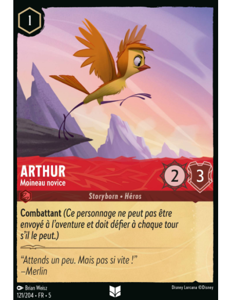 S5 - 121/204 - Arthur – Moineau novice