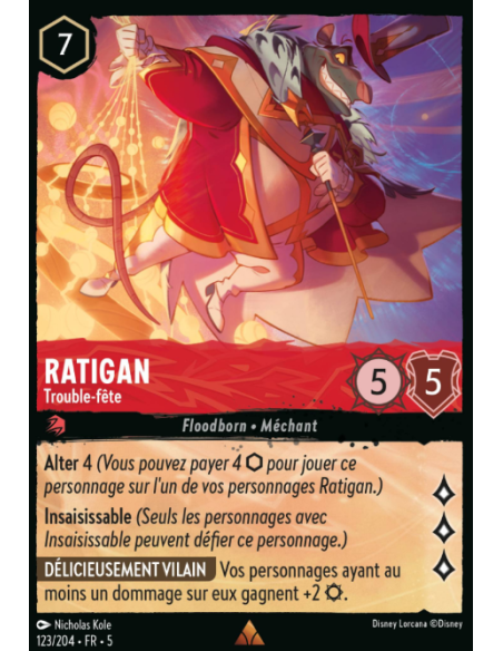 S5 - 123/204 - Ratigan – trouble-fête