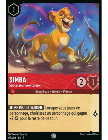 S5 - 125/204 - Simba – Successeur aventureux