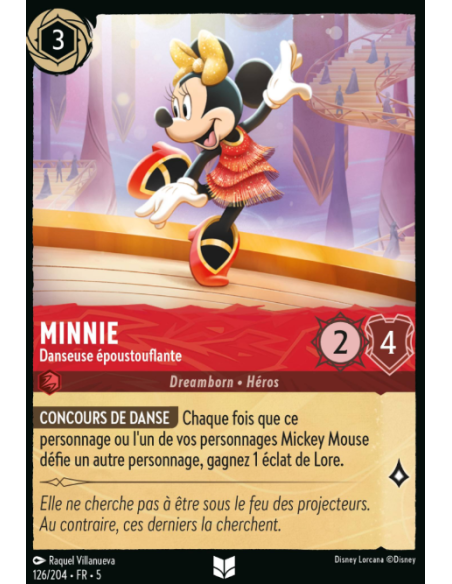 S5 - 126/204 - Minnie Mouse – Danseuse époustouflante