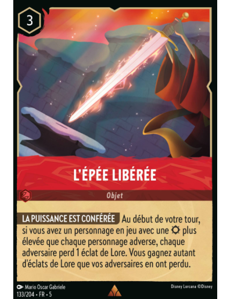 S5 - 133/204 - L’Épée libérée