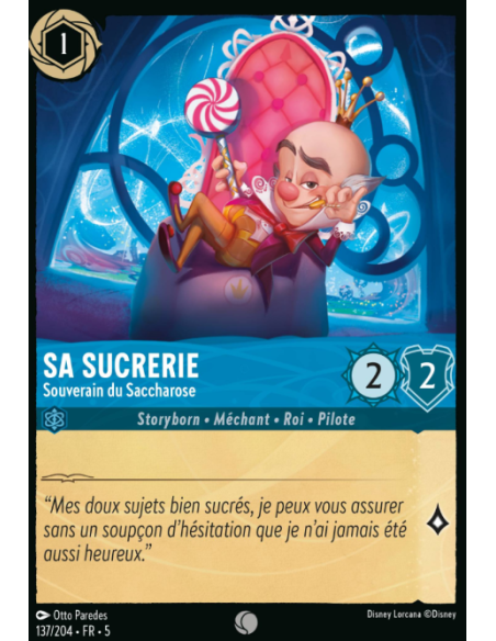 S5 - 137/204 - Sa Sucrerie – Souverain du Saccharose