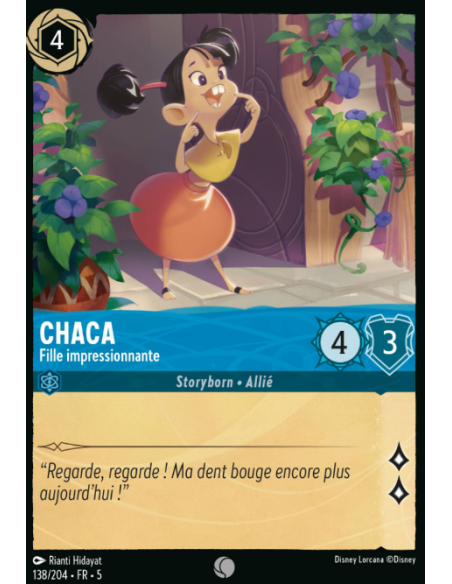 S5 - 138/204 - Chaca – Fille Impressionnante