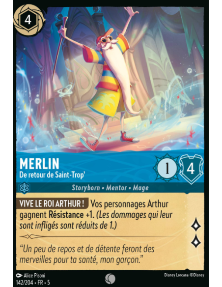 S5 - 142/204 - Merlin – De retour de Saint-Trop’