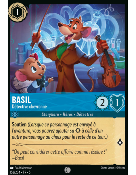S5 - 153/204 - Basil – Détective chevronné