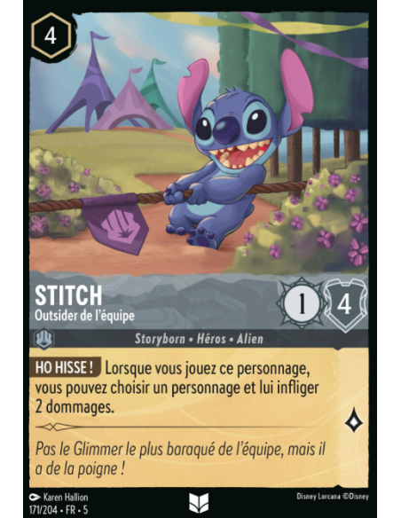 S5 - 171/204 - Stitch – Outsider de l’équipe