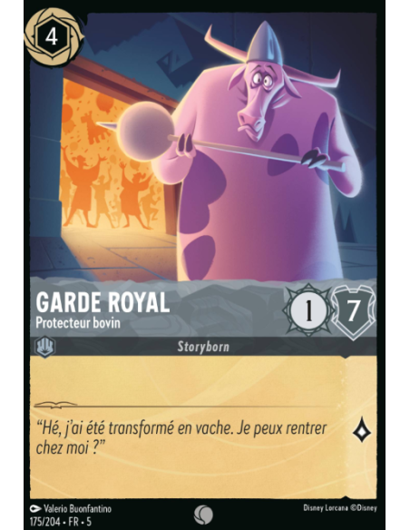 S5 - 175/204 - Garde Royal – Protecteur bovin