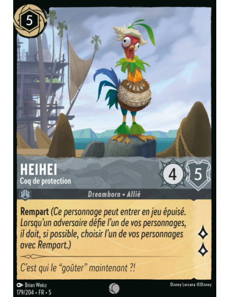 S5 - 179/204 - Heihei – Coq de protection