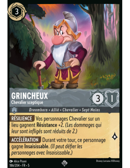 S5 - 186/204 - Grincheux – Chevalier sceptique