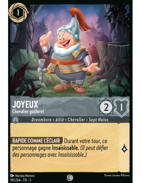 S5 - 191/204 - Joyeux – Chevalier Guilleret