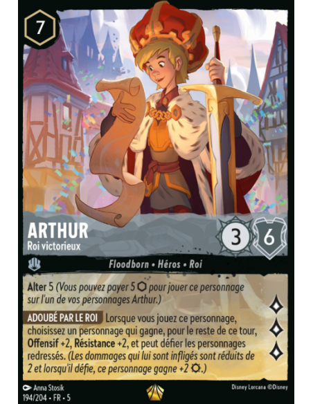 S5 - 194/204 - Arthur – Roi victorieux